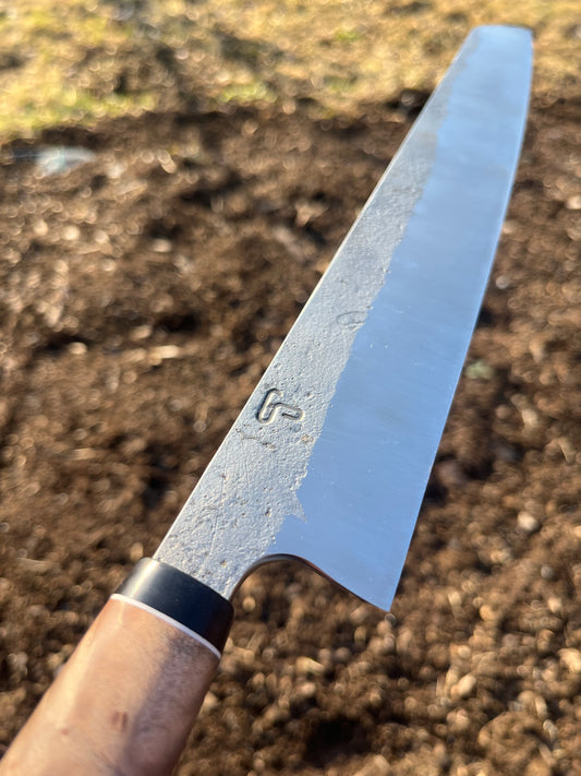 BBQ knife 252x44 mm high carbon steel