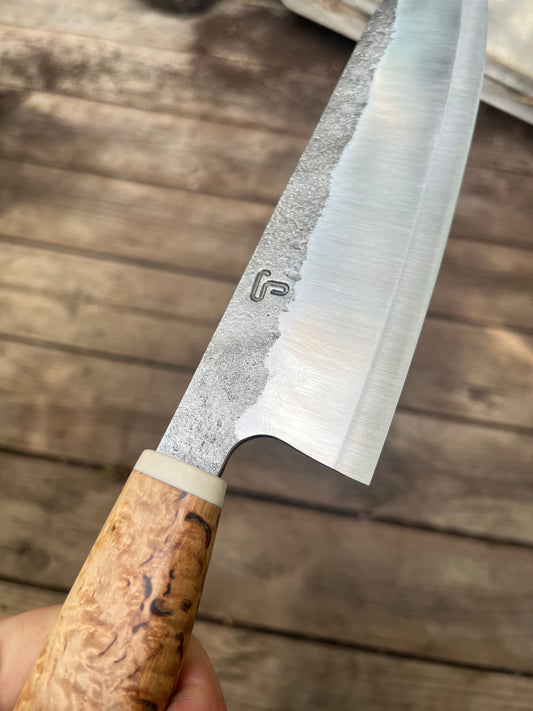 S-grind Santoku 50 x187 mm high carbon steel