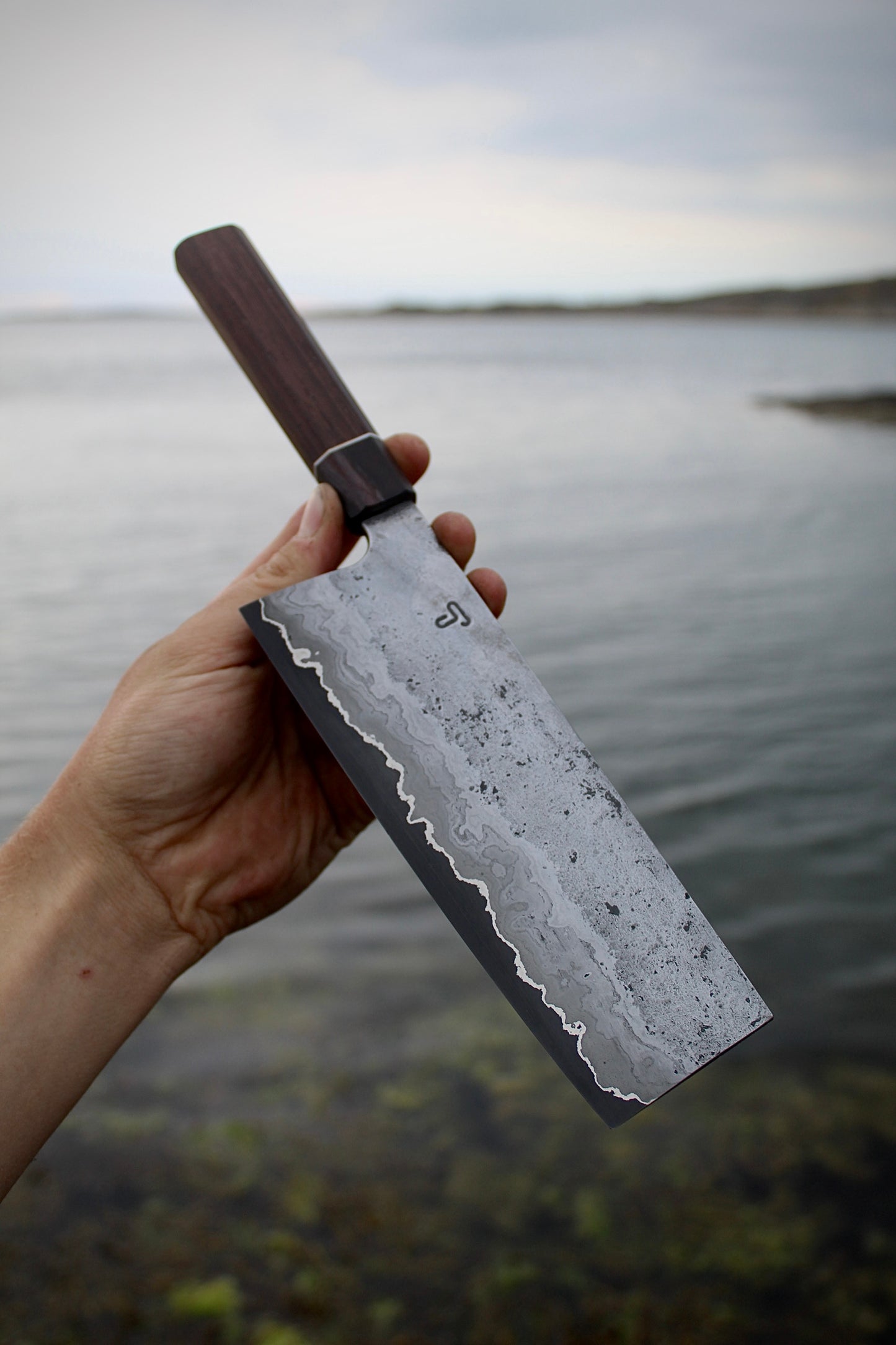 San mai nakiri 65x179 mm high carbon steel