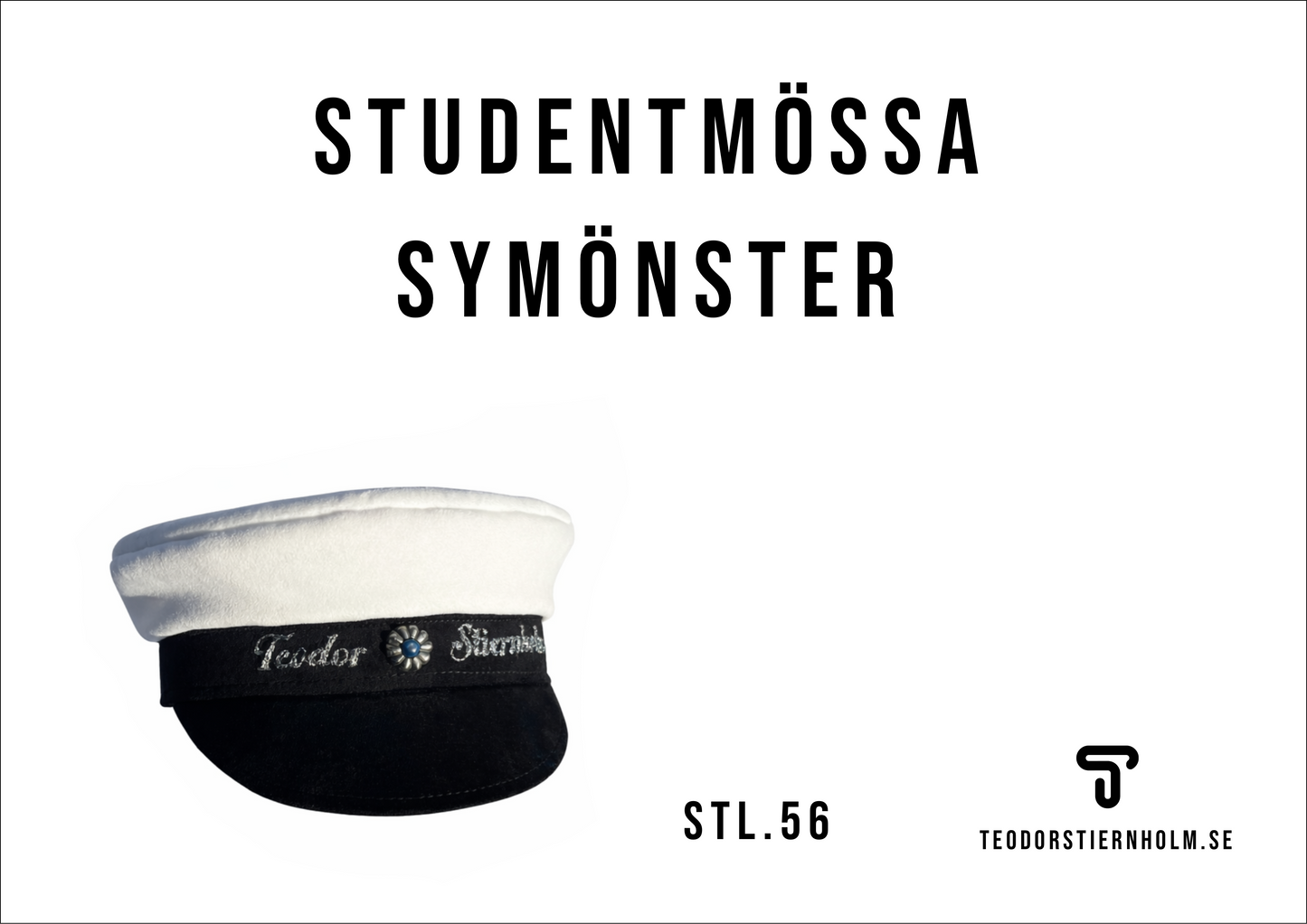Symönster Studentmössa