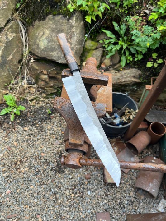 Bread knife 253x45 mm high carbon steel