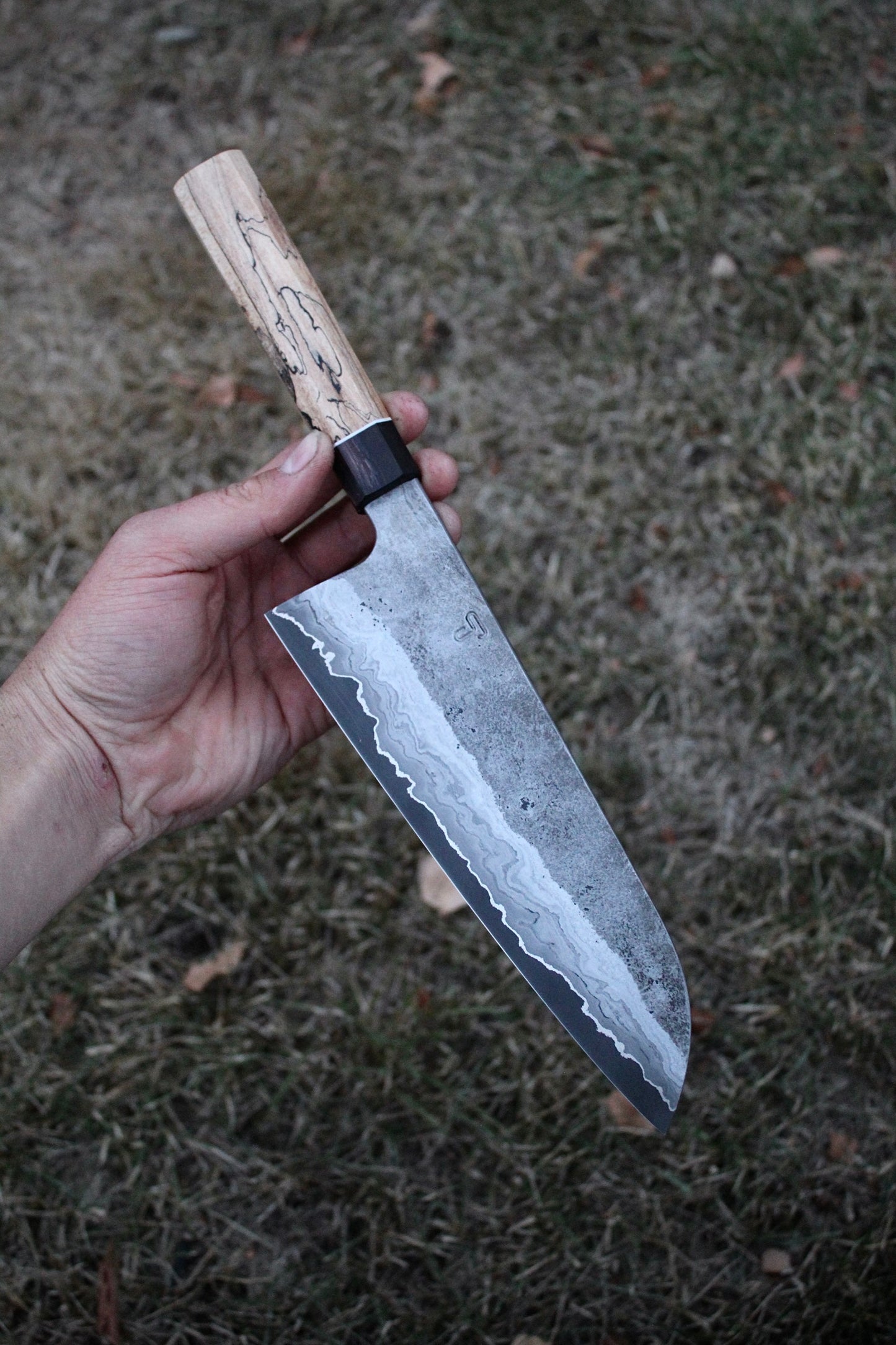 San mai santoku 63x198 mm high carbon steel
