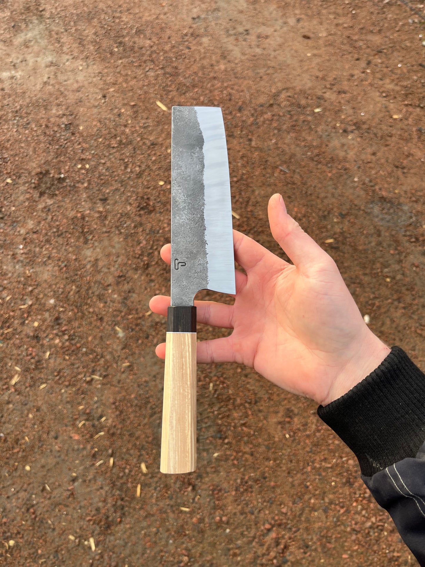 Nakiri 54x161 mm high carbon steel