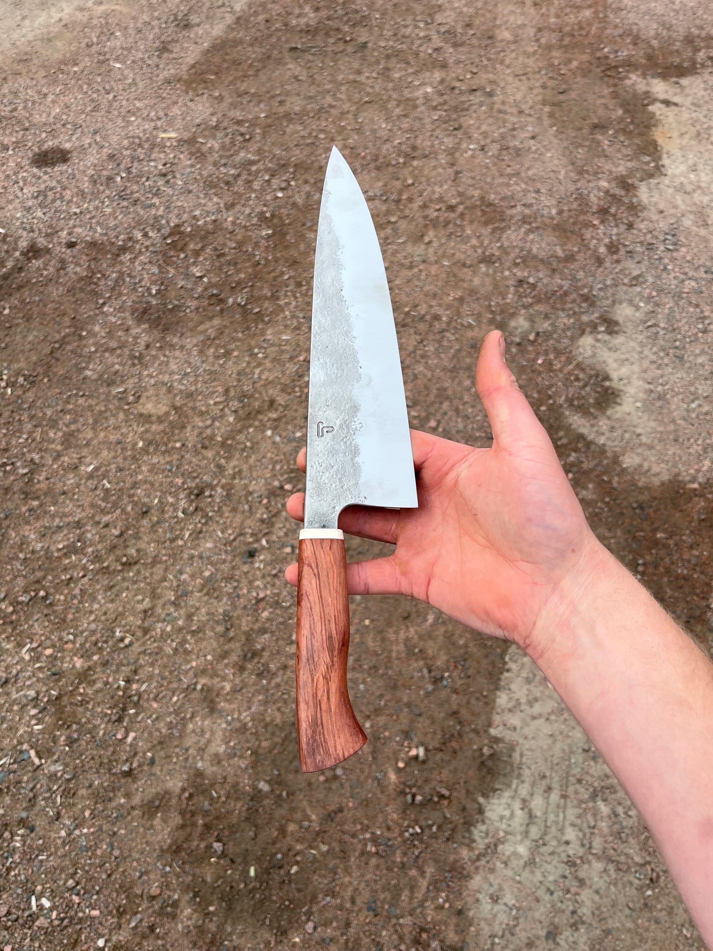 Western chef's knife 65x235 mm high carbon steel