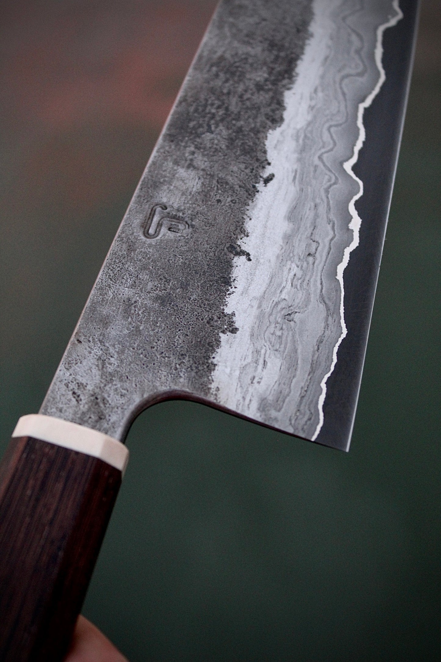 San mai gyuto 62x210 mm high carbon steel