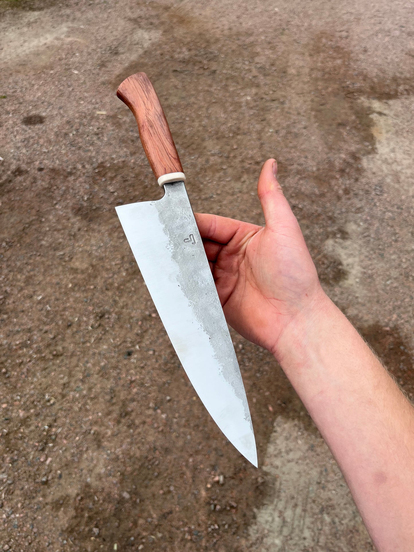 Western chef's knife 65x235 mm high carbon steel