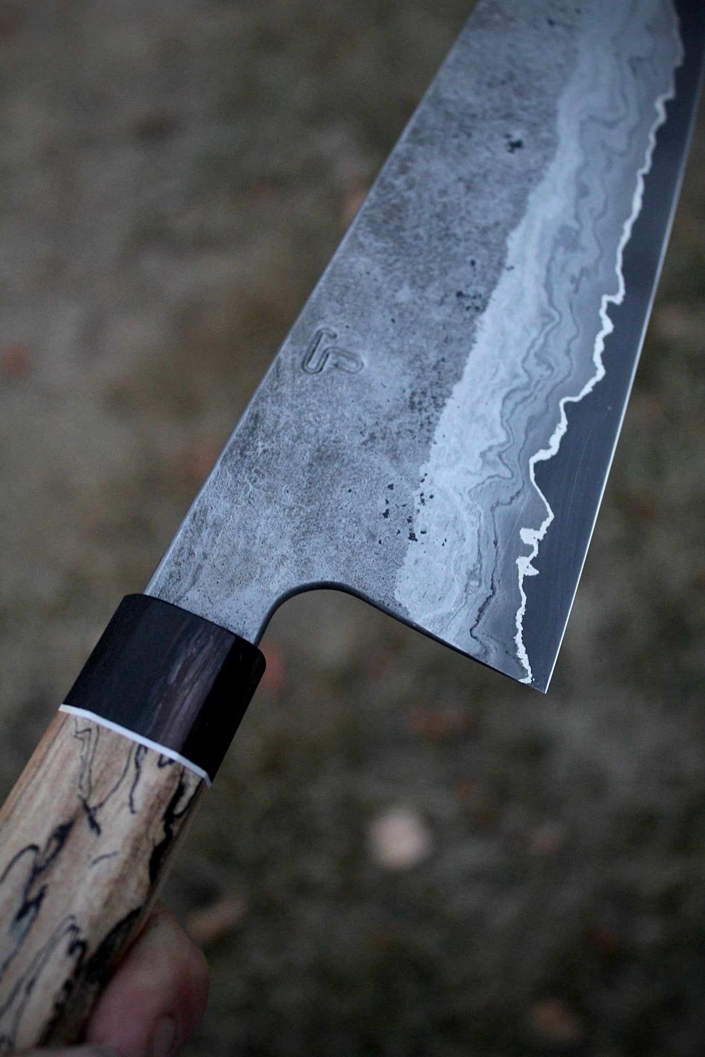 San mai santoku 63x198 mm high carbon steel